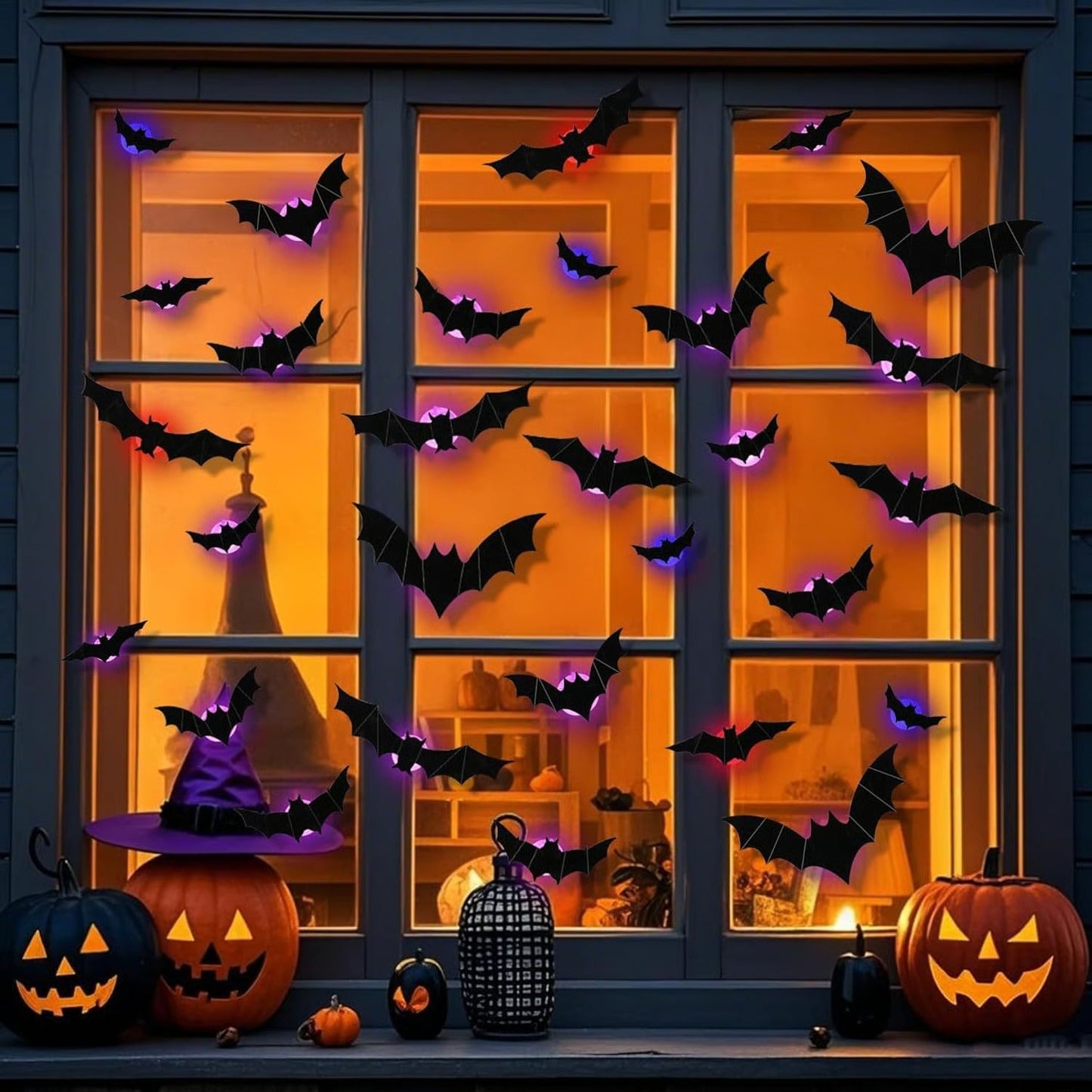 🦇🦇🦇🦇 Don't Settle for Lame Decor! 🦇 Professionally Scare Trick-or-Treaters with Our Motion-Activated LED Bats! 🌧️✨ Limited Stock – Buy Now!
